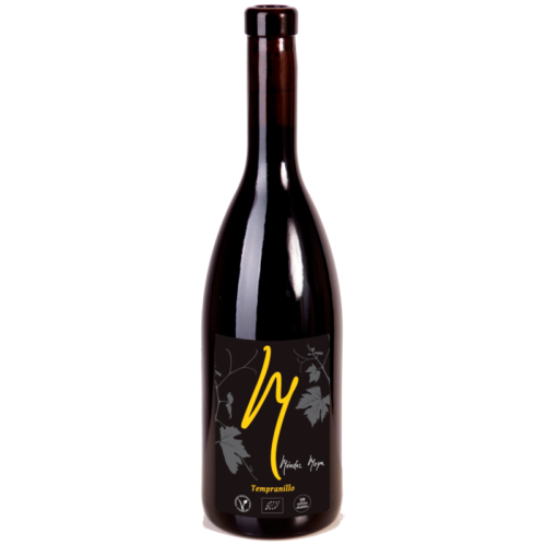 Botella de vino Tempranillo de Bodega Méndez Moya